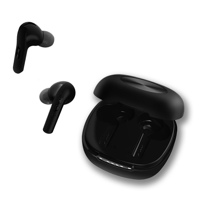 らくらく耳りん イヤホンタイプ集音器 DRM301B ブラック