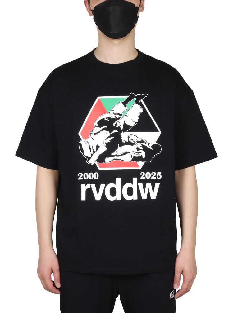 リバーサル Tシャツ reversal rvddw 半袖Tシャツ 綿100% メンズ レディース ブランド 大きいサイズ おしゃれ 黒 白