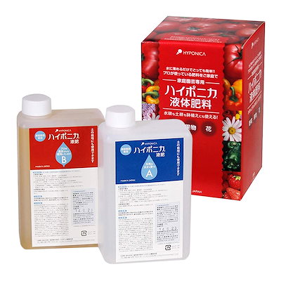 他サイト： 協和 KW-2057309 ハイポニカ液体肥料 A・Bセット 1L KW2057309の商品画像