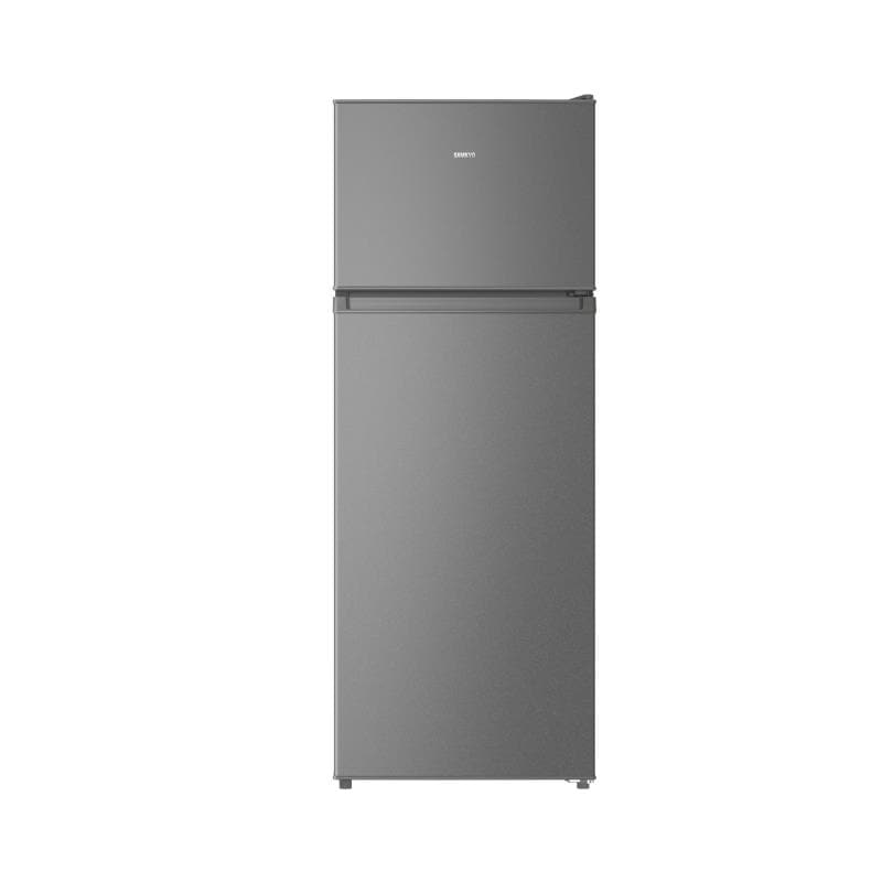 SAMKYO 冷蔵庫 一人暮らし 小型 スリム 大容量 120L 幅44cm 自炊派向け 省スペース 省エネ 2ドア 右開き 耐熱天板 グレー GU120S ブランド: SAMKYO S