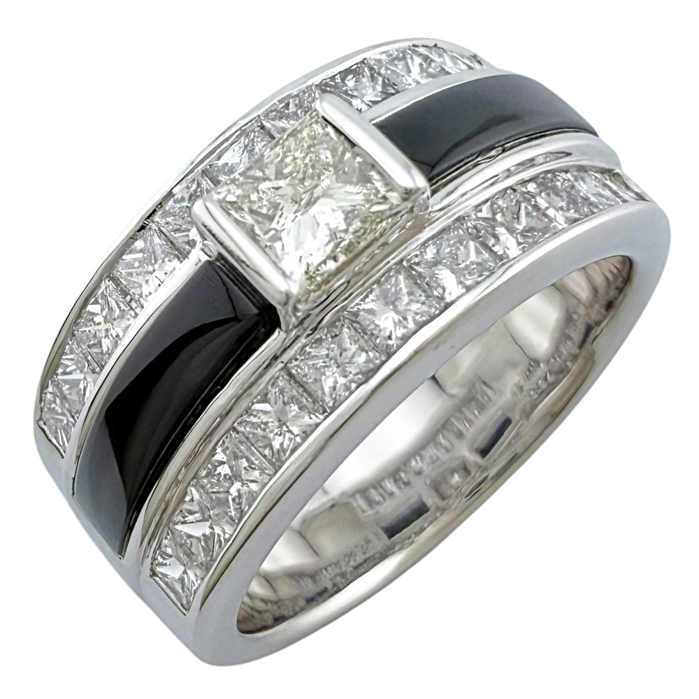 タサキ リング 指輪 12.5号 Pt900プラチナ ダイヤモンド TASAKI 中古 美品