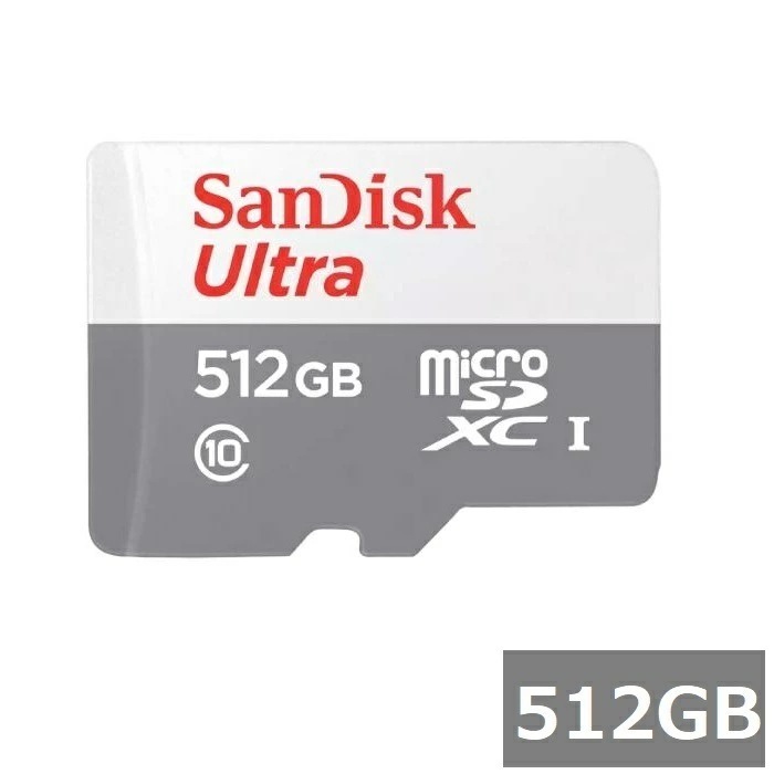 サンディスク マイクロSD MicroSDXC SDSQUNR-512G-GN3MN Ultra 512GB Sandisk マイクロSDXCカード microSDカード Class10 UH