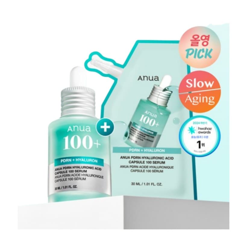 [25SS/New] PDRN ヒアルロン酸 カプセル 100セラム 30ml (+30ml 詰め替えパック)