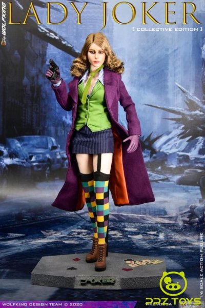 WOLFKING レディジョーカー 1/6 アクションフィギュア WK89025A