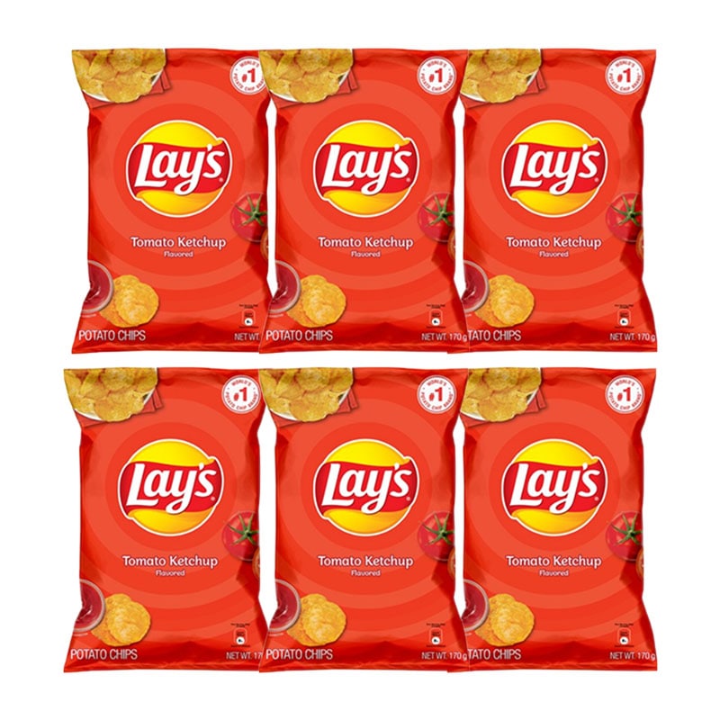 レイズ トマトケチャップの味 ポテトチップス 選べる構成 170g 6袋