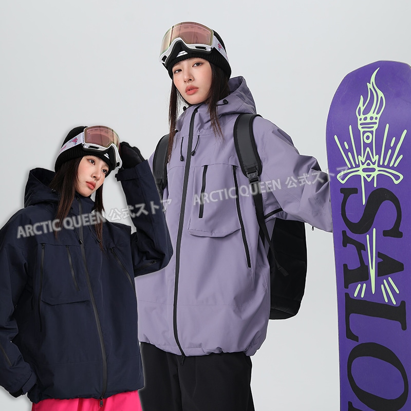 ウィンタースポーツ スノーボードウェア ジャケットトップス 撥水/防風 メンズ レディース 男女通用 スキーウェア