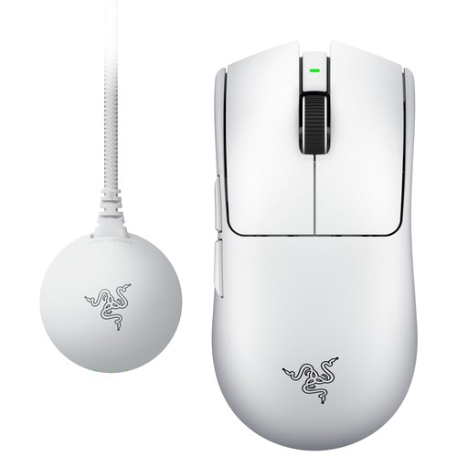 Razer 【国内正規品】ワイヤレスゲーミングマウス 無線/有線 Viper V4 Pro (White Edition) RZ0105630200R3A1