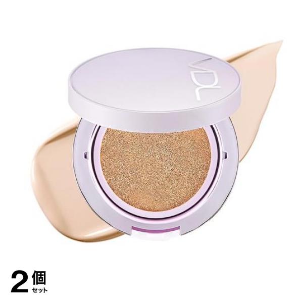 パーフェクティング シルキーフィット カバークッションファンデーション V02明るめのベージュオークル 12g 2個セット