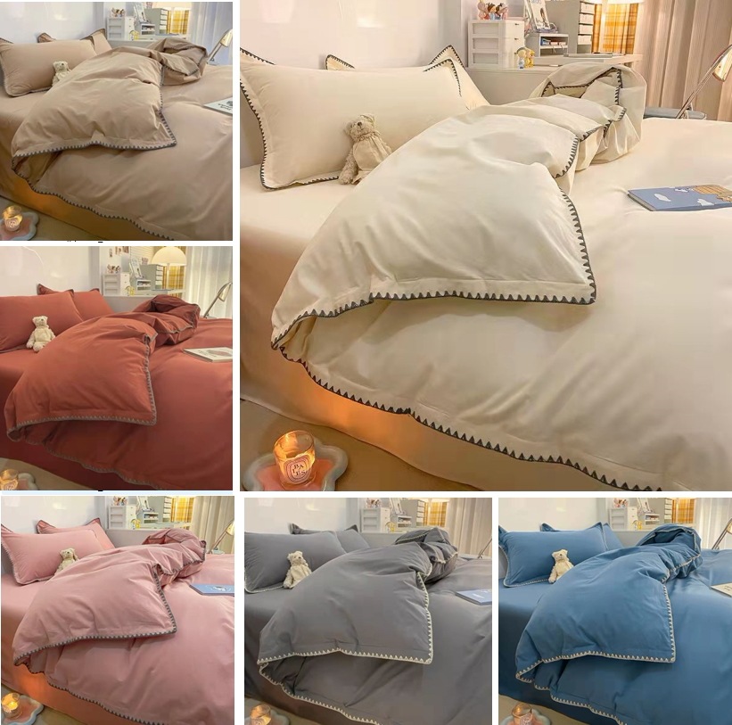 100%綿 布団カバー寝具セット/掛け布団カバー/敷布団カバー/掛布団カバー/布団カバーセット