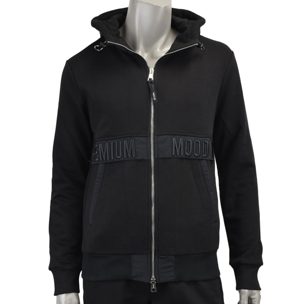 P.M.D.S. ピーエムディーエス LEON/刺繍ロゴ ジップパーカー/S25SW0101 FP07 BLACK 26,128円