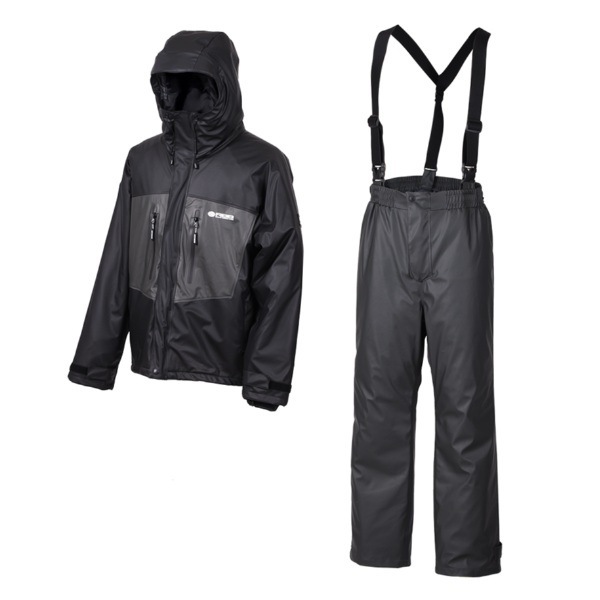 双進 防寒服アウター 7782 RBB フィッシャーマンウィンタースーツ 2 ブラック L