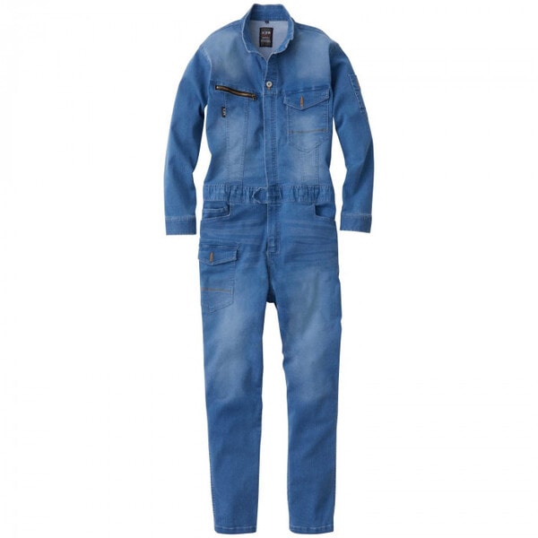 2082-20 ツナギ LLサイズ ライトインディゴ(556) N.BW