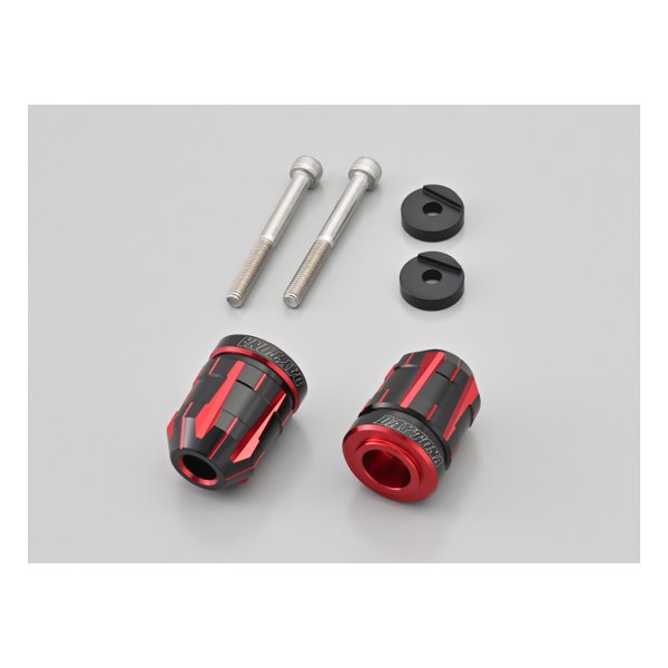 バーエンド ヤマハ M6 用 TECHNO レッド 37030