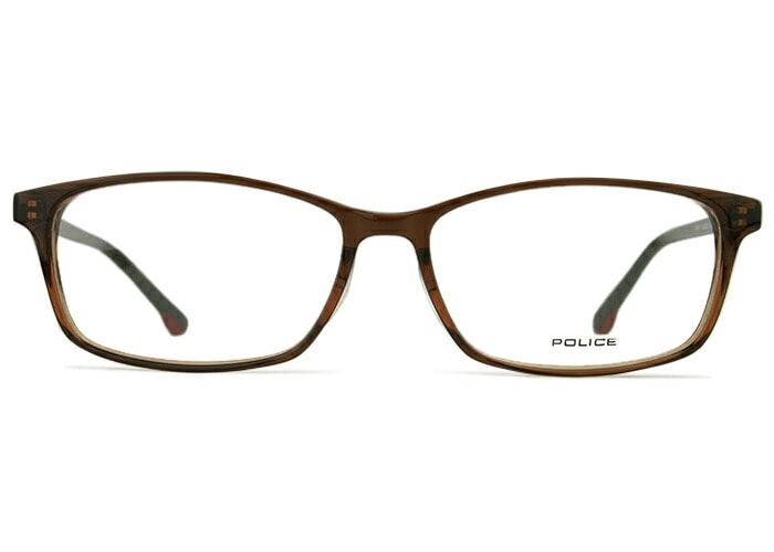 ポリス POLICE vpl847j c.02bt クリアブラウン メンズレディース 紳士 めがね メガネ 眼鏡 po5