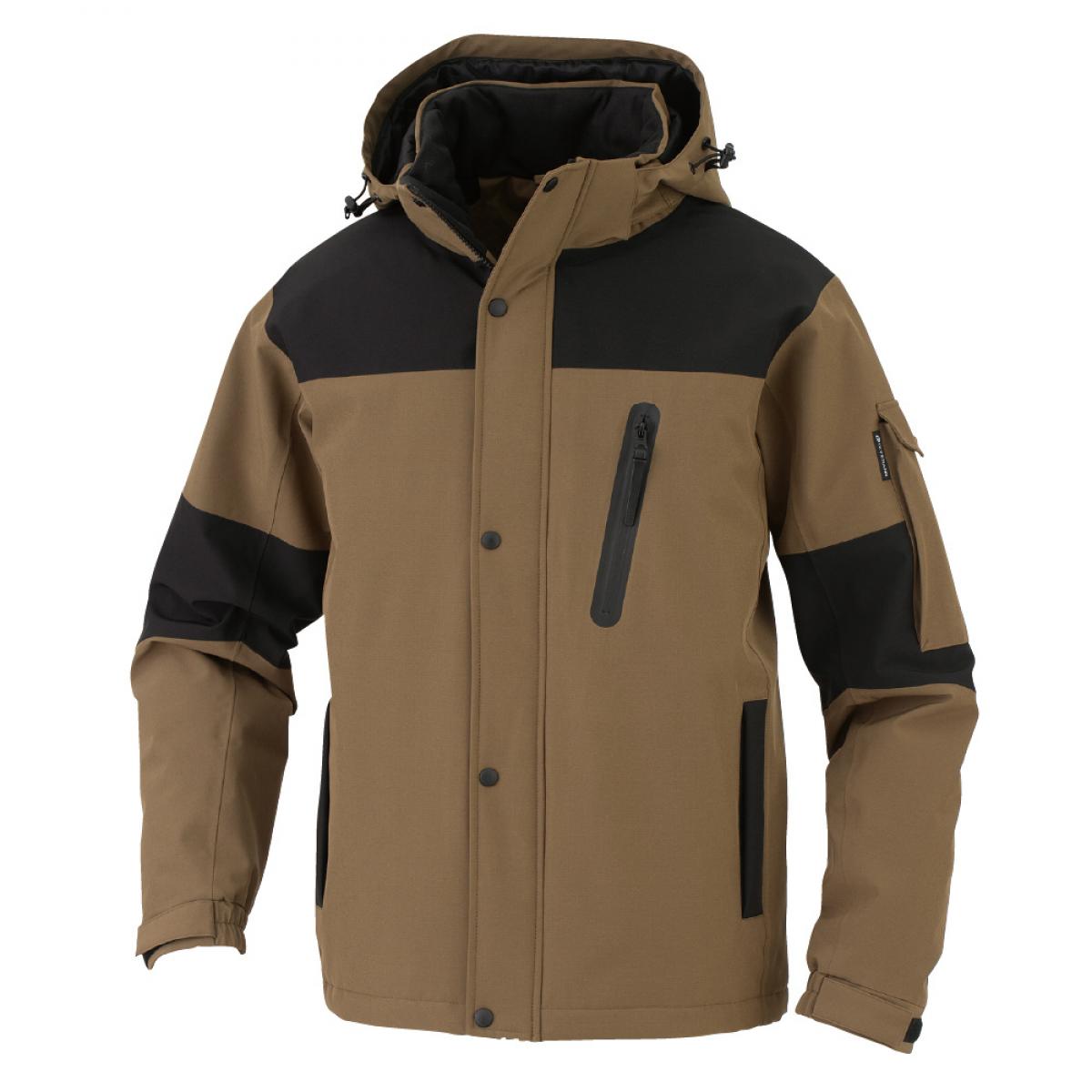 コーコス DR-6800 タンカーキ 3XL ストレッチ透湿防水 防寒ジャケット あったかいワークウェア 作業着 作業服