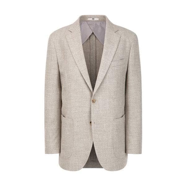 [26SS] [MARZOTTO] ベージュコットン混紡ジャケット DMJA6A061I2