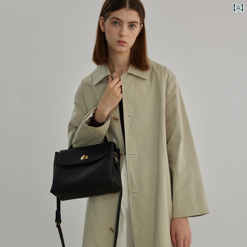 バッグ　収納　梱包 タウン ストア大 ライチ 柄 トーゴ 牛革 ハンドバッグ春夏 革 ショルダーバッグ レディースバッグ