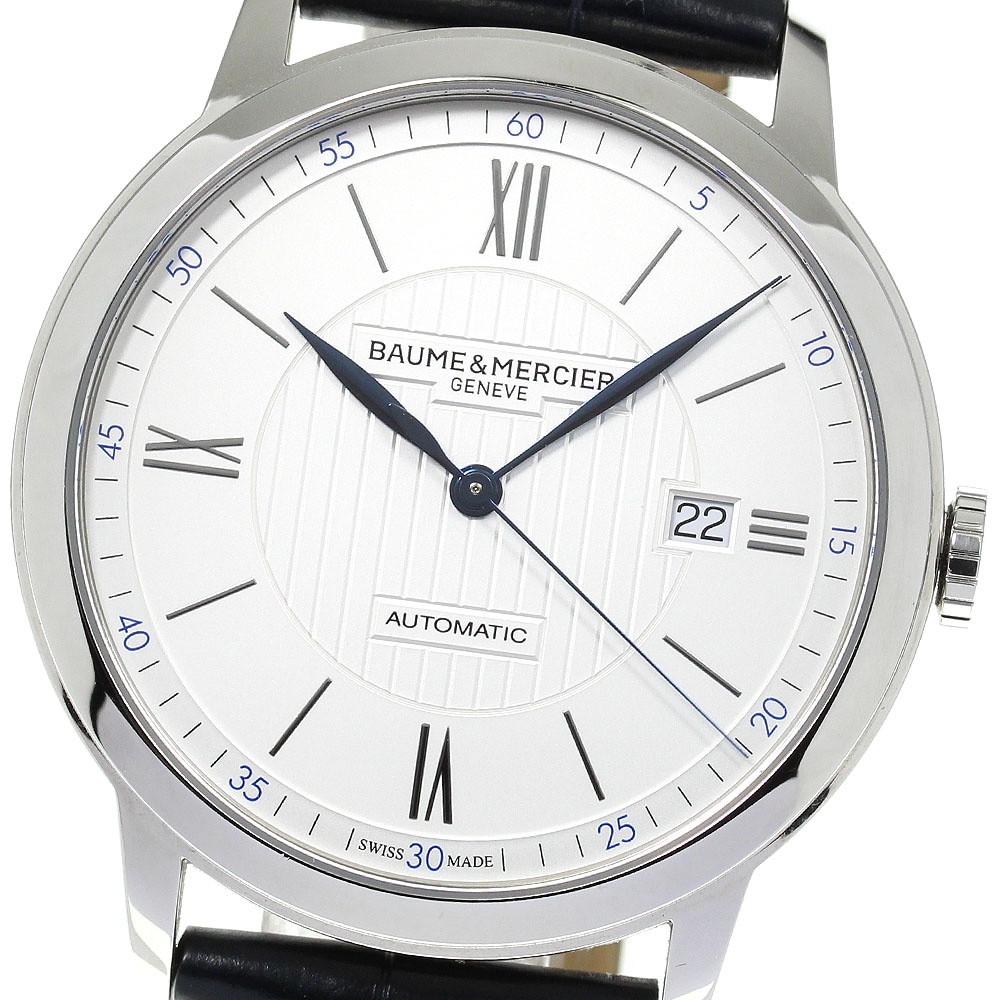 ボーム＆メルシェ Baume & Mercier 65814 クラシマ デイト 自動巻き メンズ 良品 _815079【中古】