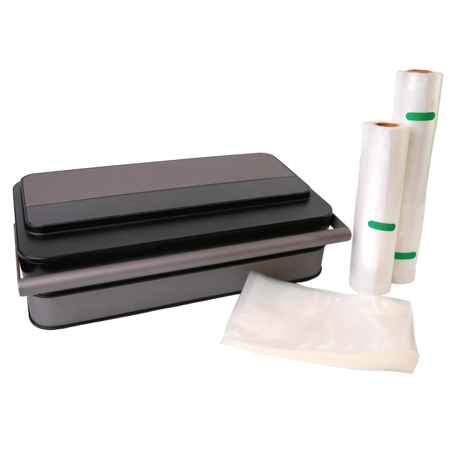 Kocokara 真空パック器 Pro 真空パック機 Pro 脱気シーラー シーラー 【吸引力95Kpa】 【専用袋50枚/ロール2本プレゼント】 完全自動 脱気スピード約20秒 業務用 家庭用 乾湿