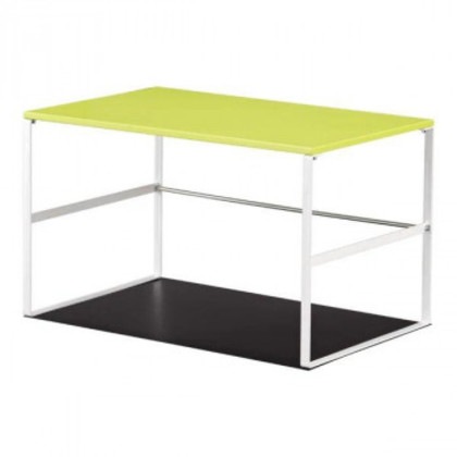 LIHIT LAB.(リヒトラブ) 机下台 幅520mm 黄緑 A-7360-6