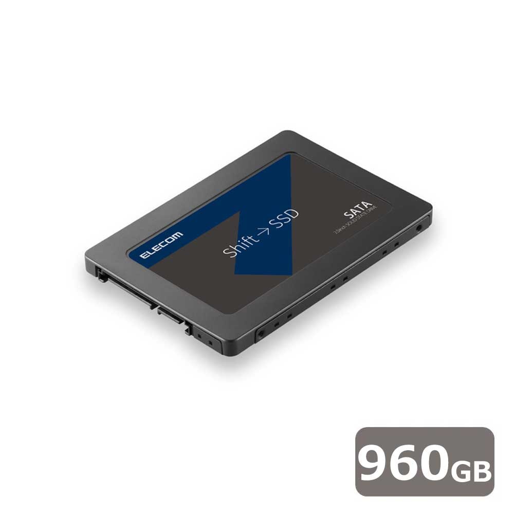 エレコムELECOM SerialATA 2.5inch SSD ESD-IBシリーズ 960GB ESDIB0960G