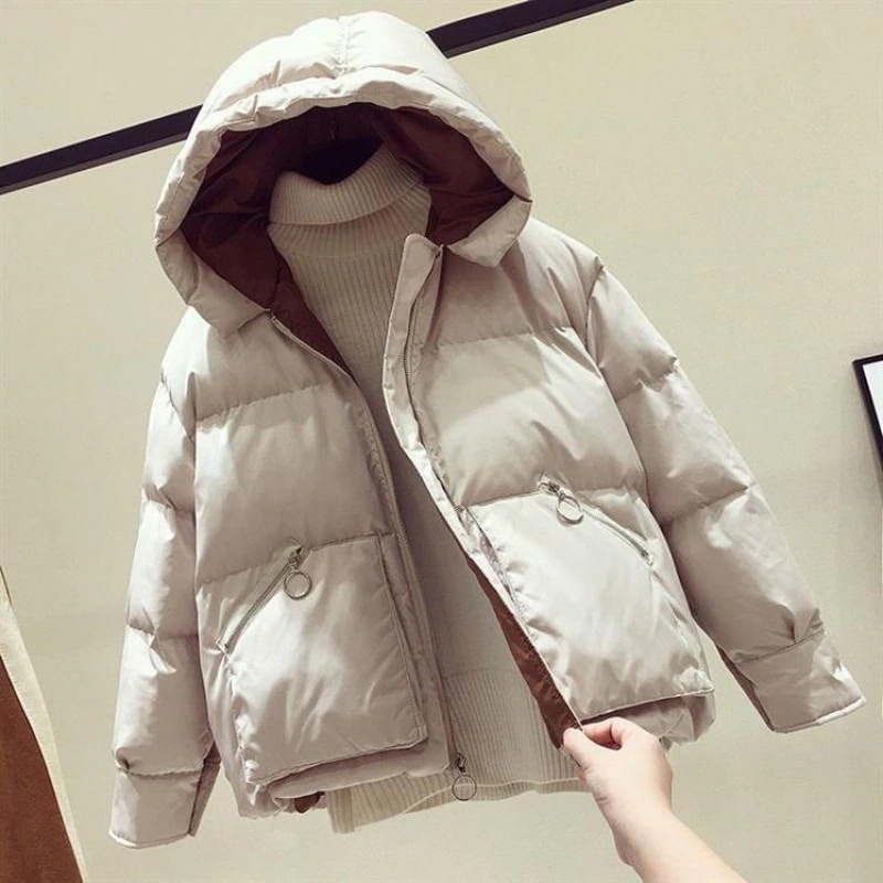 品質いいな新品 ダウンジャケット コート ショート丈 レディース ダウンコート 中綿コート 厚手 防風 防寒 冬物 アウター 通勤通学 カジュアル オシャレ 暖かい 着痩せ 4,918円