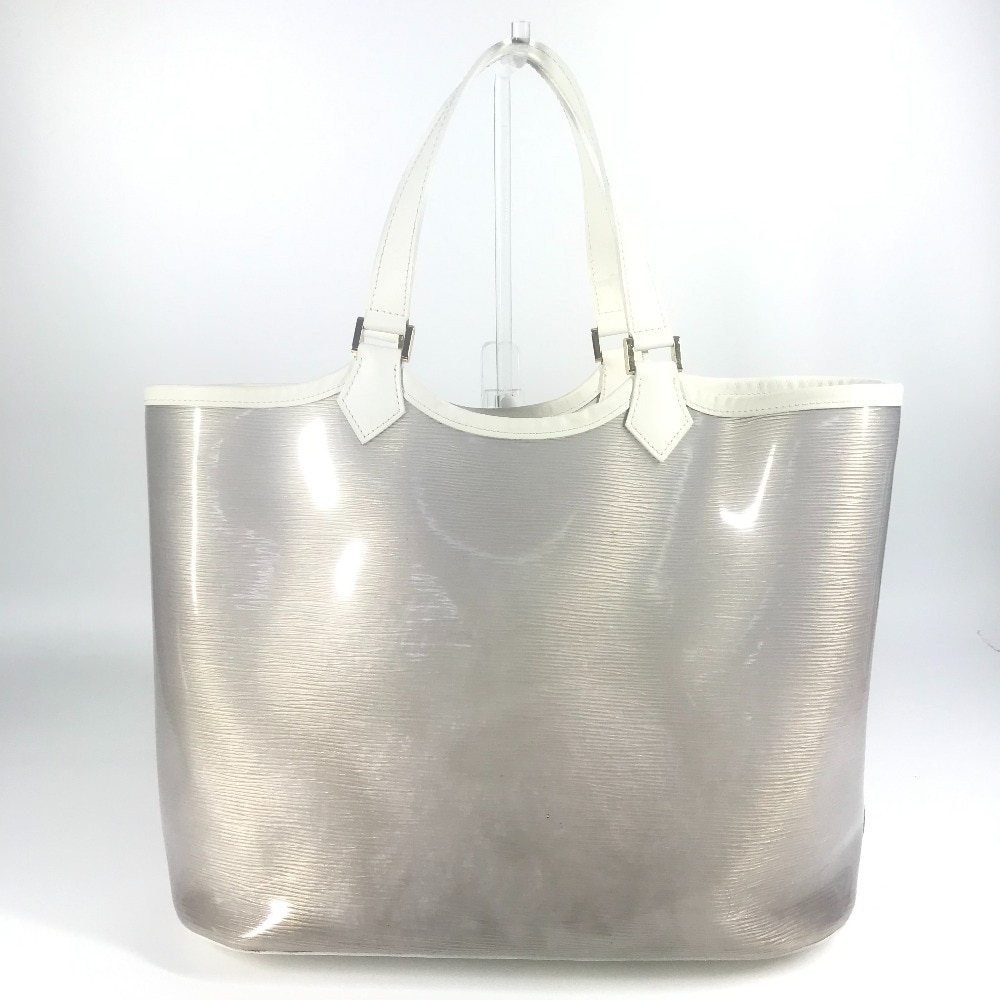 ハンドバッグ M92151 ラグーンベイ エピプラージュ ポーチ付き トートバッグ カバン ビニール ホワイト