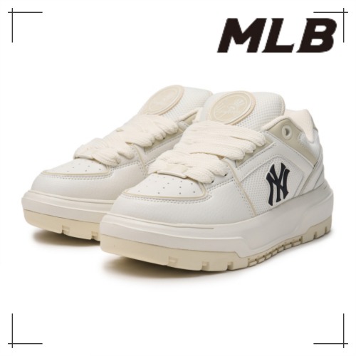 MLB公式正規品 スニーカー チャンキー CHUNKY ライナー ワイド NY(Cream)