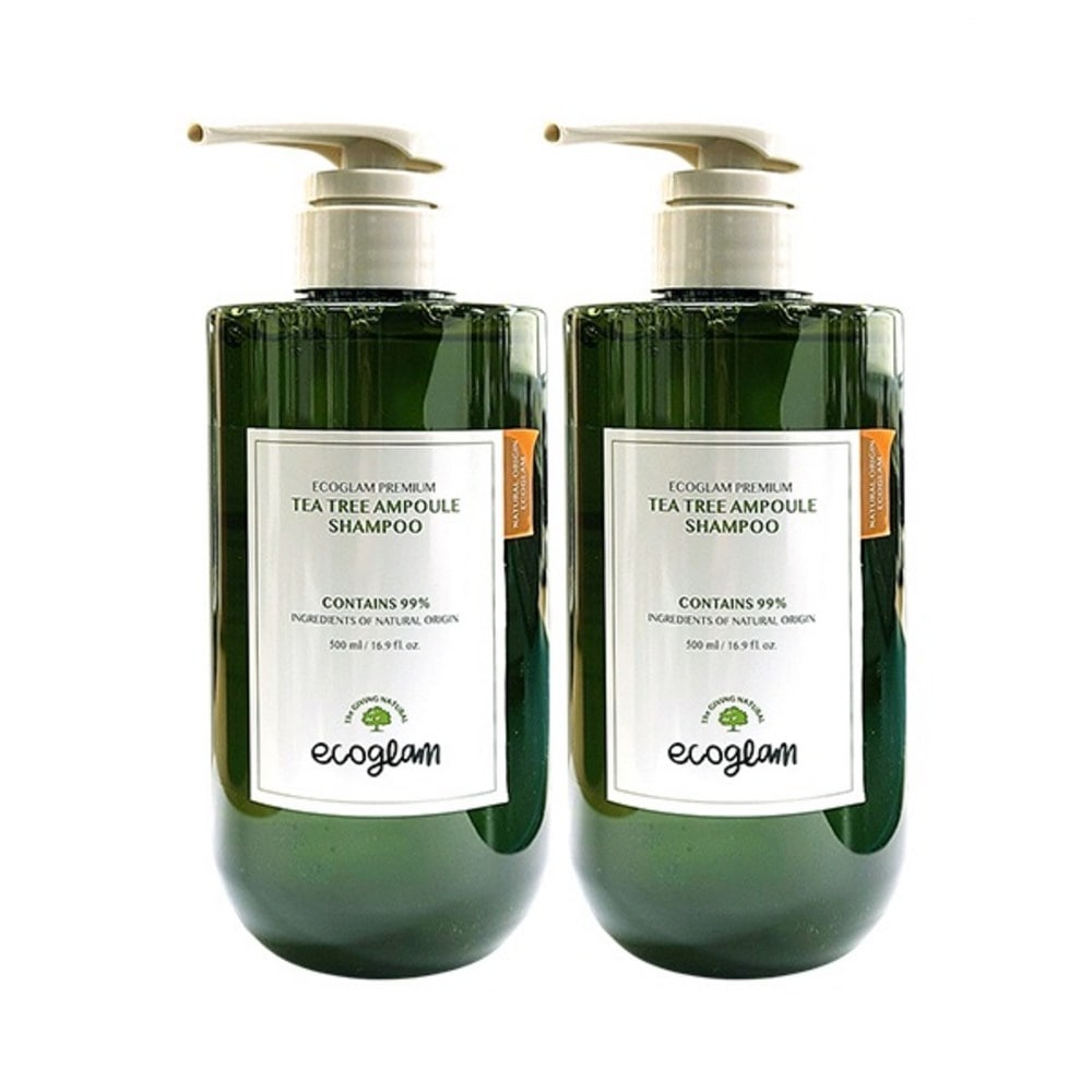 エコグラム プレミアム ティーツリー アンプル シャンプー 500ml 1+1/フケシャンプー 4,696円