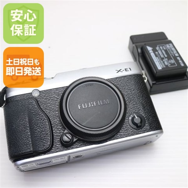 超美品 FUJIFILM X-E1 シルバー ボディ デジ1 FUJIFILM 55