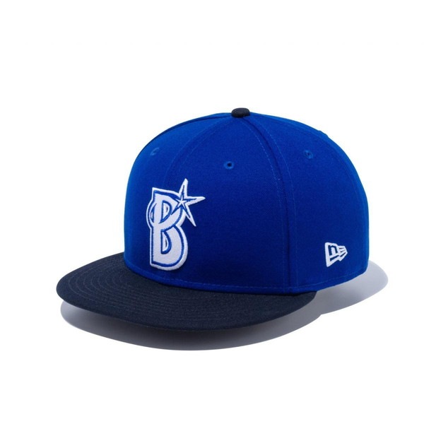 ニューエラ NEW ERA 9FIFTY 横浜DeNAベイスターズ ライトロイヤル ネイビーバイザー 14524931 帽子 キャップ