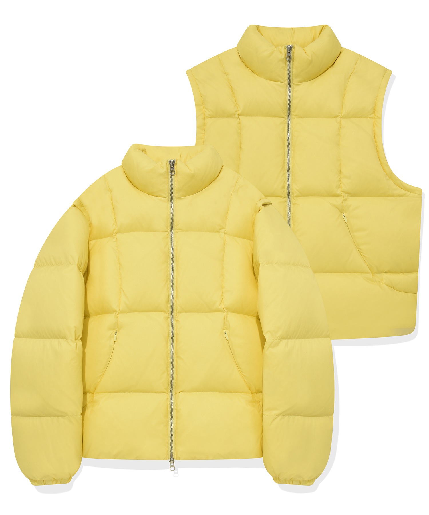 Qoo10] Fallett ファレットデタッチャブルダックダウンパフ : レディース服