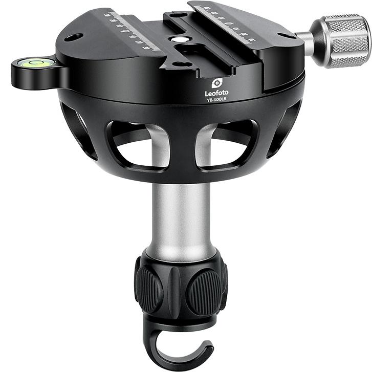 Leofoto(レオフォト) YB-100LK 100mmハーフボール［ロングハンドルエンドフックつきアルカスイス互換］