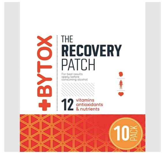【Bytox リカバリーパッチ】10枚入り 二日酔い対策パッチ