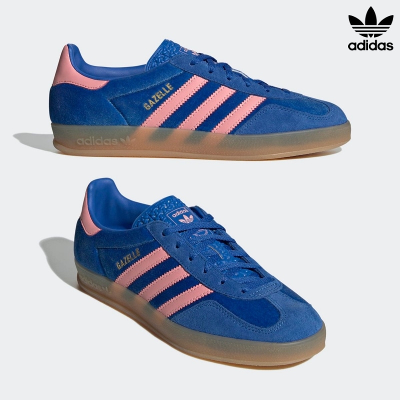 [ADIDAS] アディダス スニーカー ガゼル インドア / Gazelle Indoor BLUE