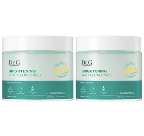 【正規品】ブライトニング ビタピーリング パッド 70枚+70枚/機能性 ブラック ホワイト ヘッド 改善