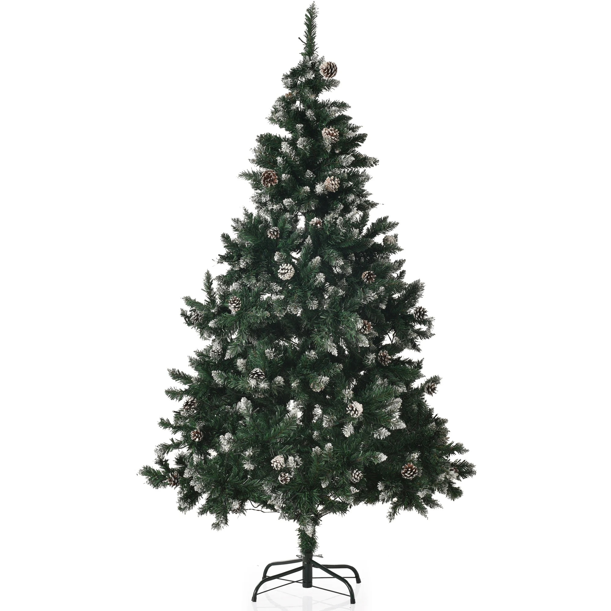 【安心保証】【季節人気商品】クリスマスツリー 180cm　スチール脚 おしゃれ 北欧 クリスマスツリーセット オーナメントセット LEDイルミネーションライト LEDロープライト