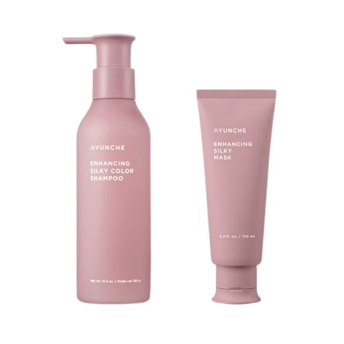 インハンシング シルキー シャンプー＆マスク 2点セット （シャンプー350g + マスク100ml）× 1セット