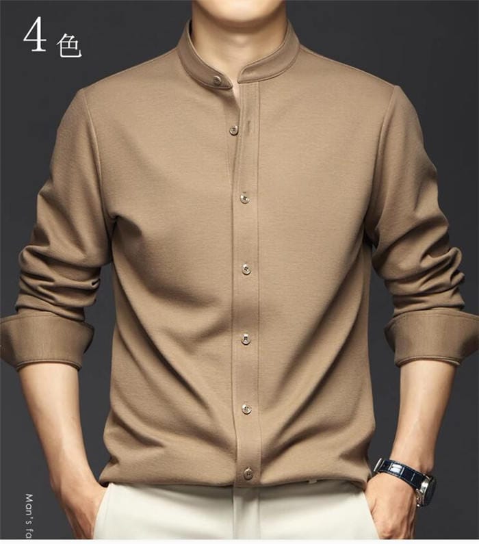 「超お得」ゴルフウェア メンズ 長袖 ゴルフ シャツ 夏 コーディネート 大きいサイズ 撥水 速乾 ストレッチ おしゃれ ポロシャツ ゴルフポロ ビジネスシャツ 大きいサイズ ワイシャツ メンズ立ち襟