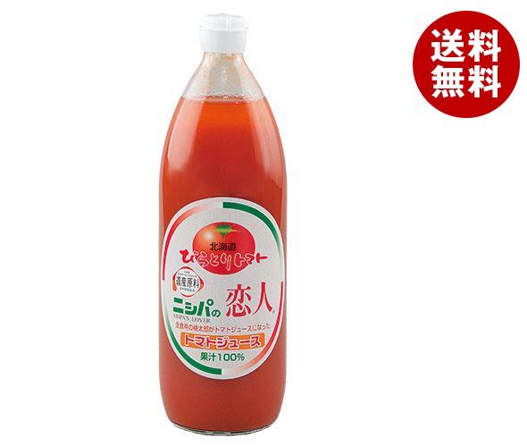 JAびらとり ニシパの恋人 トマトジュース (有塩) 1L瓶×6本入