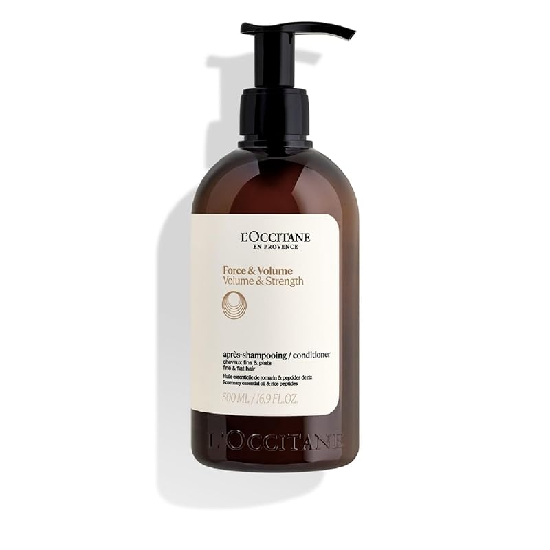 ロクシタン(LOCCITANE) ボリューム＆ストレングス コンディショナー 500mL 本体 大容量 ボトルタイプ 髪のボリュームハリ・コシのケア ハーブ 女性用 男性用 人気