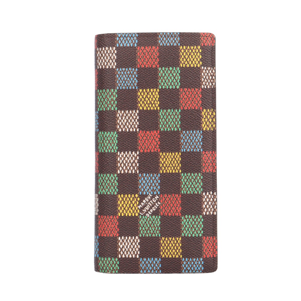 ルイヴィトン ポルトフォイユ ブラザ LVバーズ ダミエ 長財布 N00141 LOUIS VUITTON 中古 美品