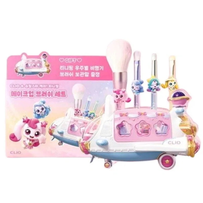 [25SS/新作]メイクアップブラシセット(+ブラシスタンド付き) #シューティングスター キャッチティニピン コラボ 5,186円