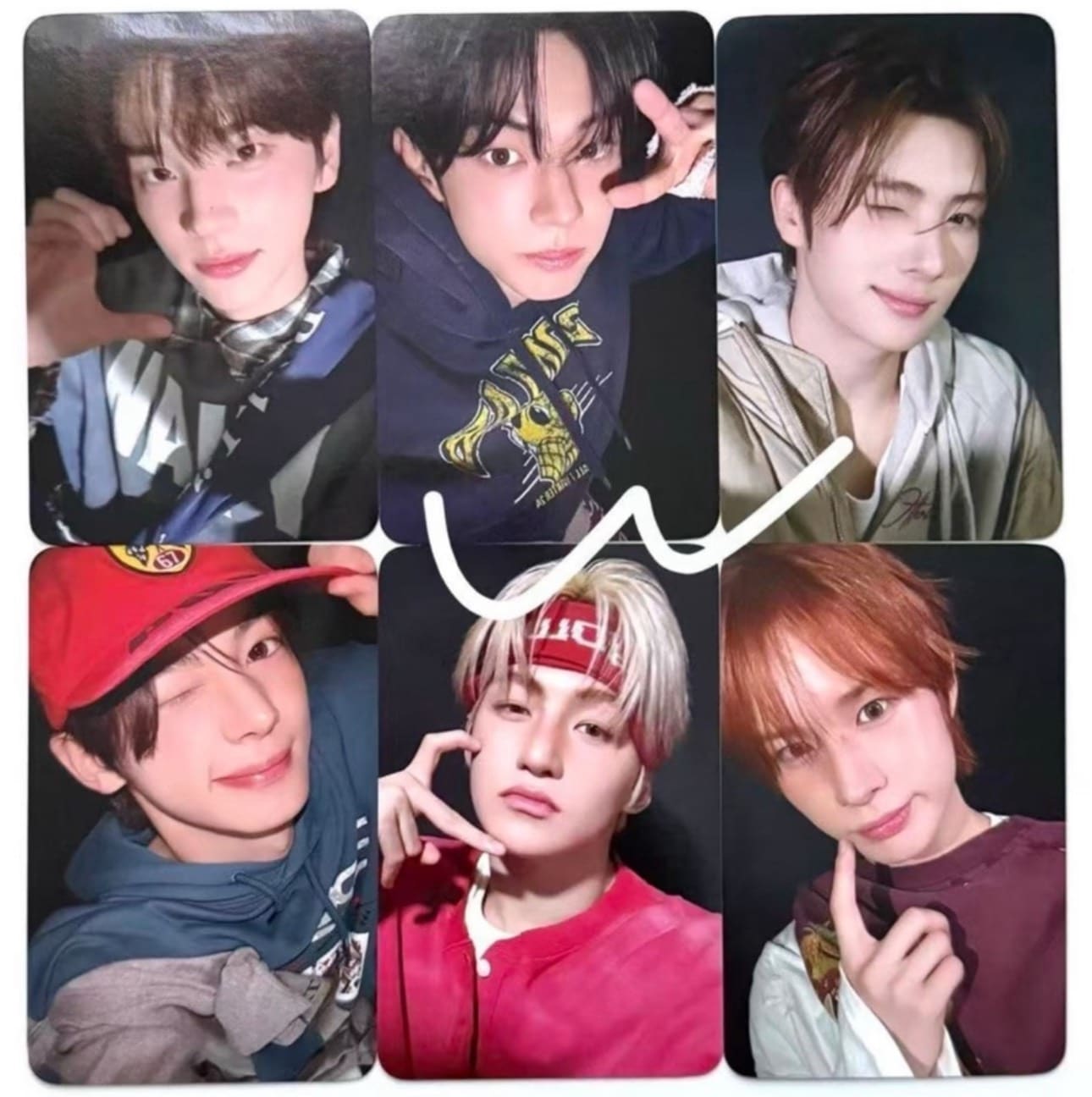 tws mini4 play hard wm サイン会トレカ 公式 特典 6枚セット