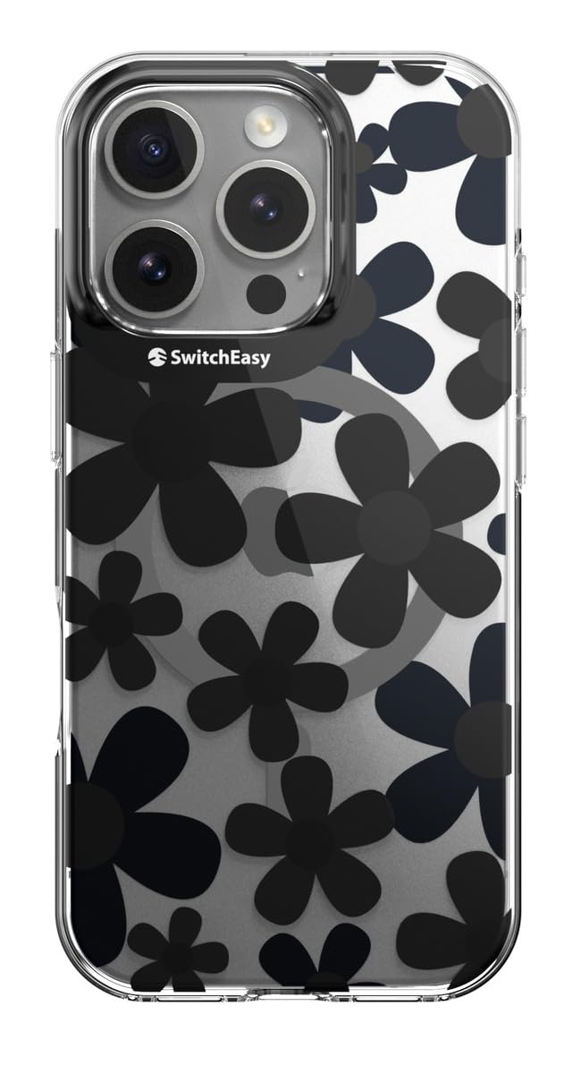 【SwitchEasy】 iPhone 16 Pro 対応 ケース 花柄 クリア オシャレ 可愛い MagSafe 対応 耐衝撃 スマホケース 5,386円