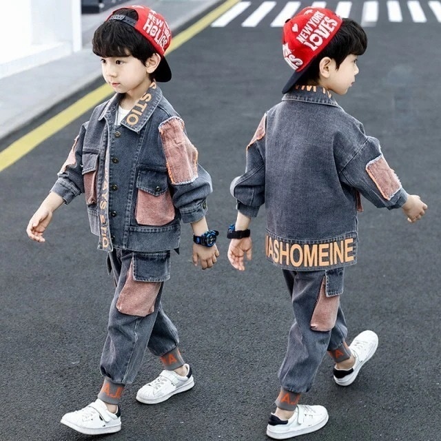 セットアップ キッズ 春秋 男の子 子供服 韓国子供服 ズボン トップス 上下2点セット 可愛い 通