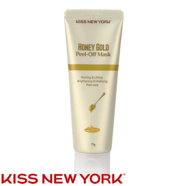 KISS NEW YORK ハニーゴールドピールオフマスク 75g キスニューヨーク Honey