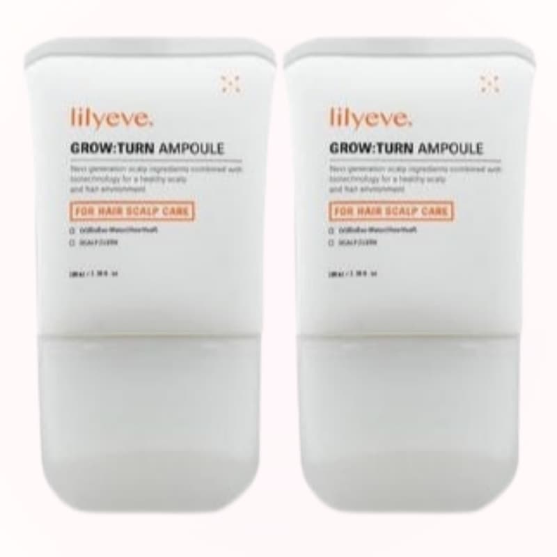 【1+1】グローターンヘアアンプル100ml × 2本 韓国人気ヘアケア頭皮ケア 低刺激 スカルプケア 角質ケア 乾燥肌 敏感肌 クーリングケア 毛穴ケア 水分補給 ベタつかない しっとり デイリーケ