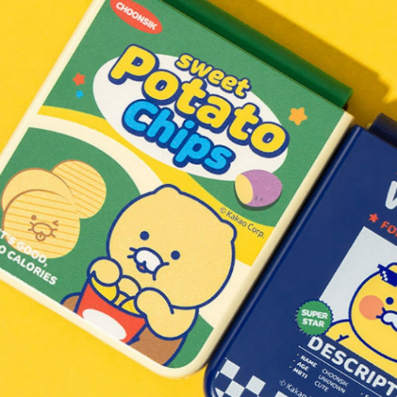 [Z Flip6] スナック マグネチック ケース チュンシク ポテトチップ