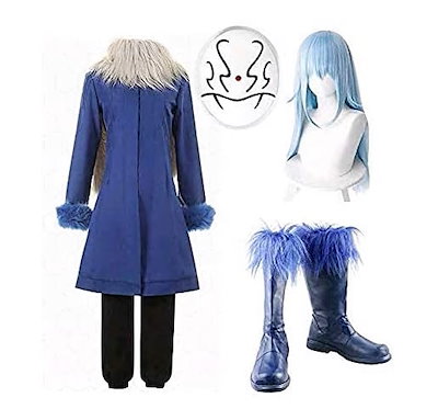 コスプレ衣装 ウィッグ靴マスク付き リムルテンペスト 転生